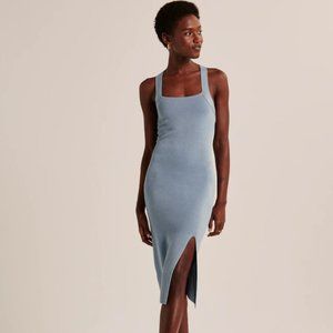Ambercrombie Blue Knit Midi Dress